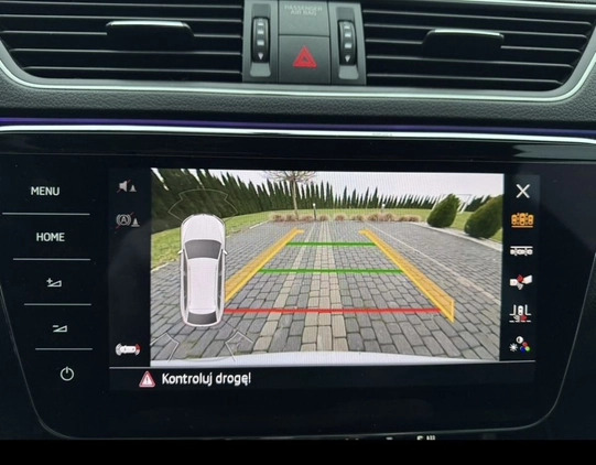Skoda Superb cena 94900 przebieg: 206000, rok produkcji 2018 z Jeziorany małe 596